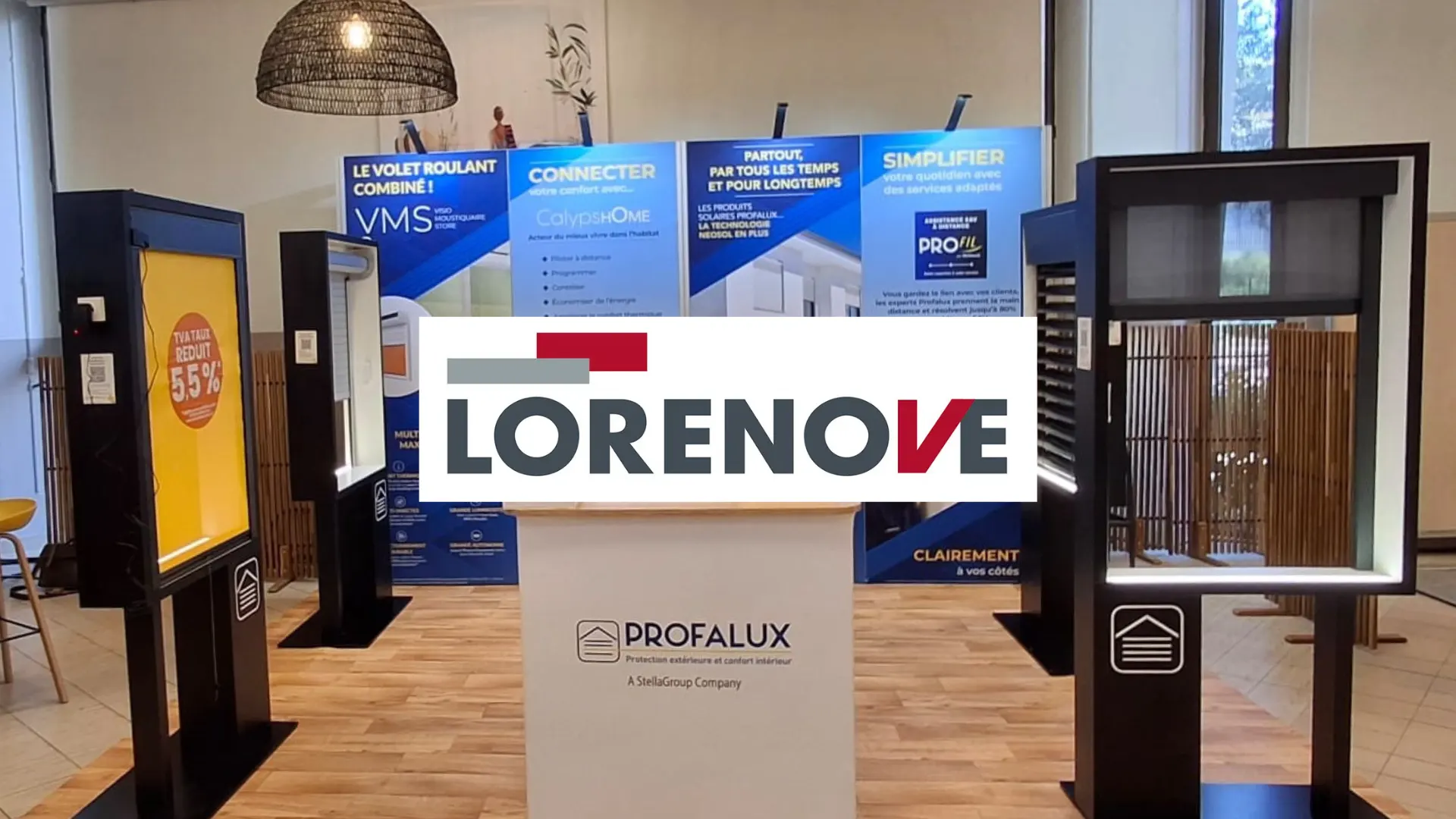 Chez Profalux salon lorenove profalux